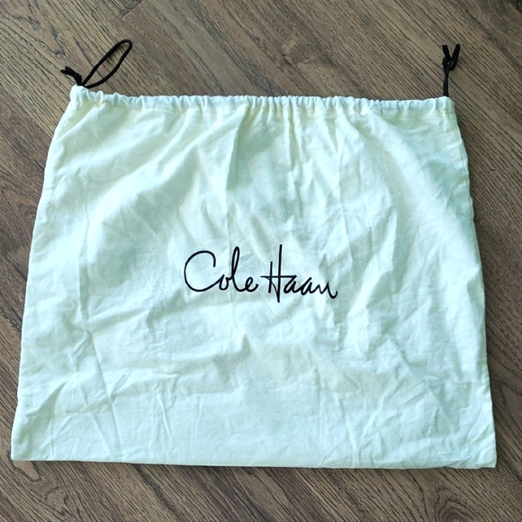 Cole Haan White Cream Dust Bag - Picture 1 of 3